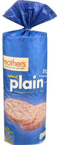 MOTHER'S RICE CAKE PLAIN 4.5OZ