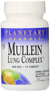PLANETARY HERBALS MULLEIN LUNG COMPLEX 15 TB